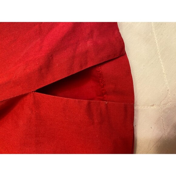 Norton Studio Stretch Cropped Pants Size 16 Red - Picture 5 of 7